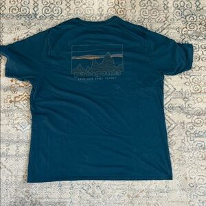 Patagonia Navy Short Sleeve Tee XL
